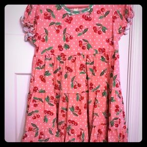Matilda Jane cherry dress 6 vguc